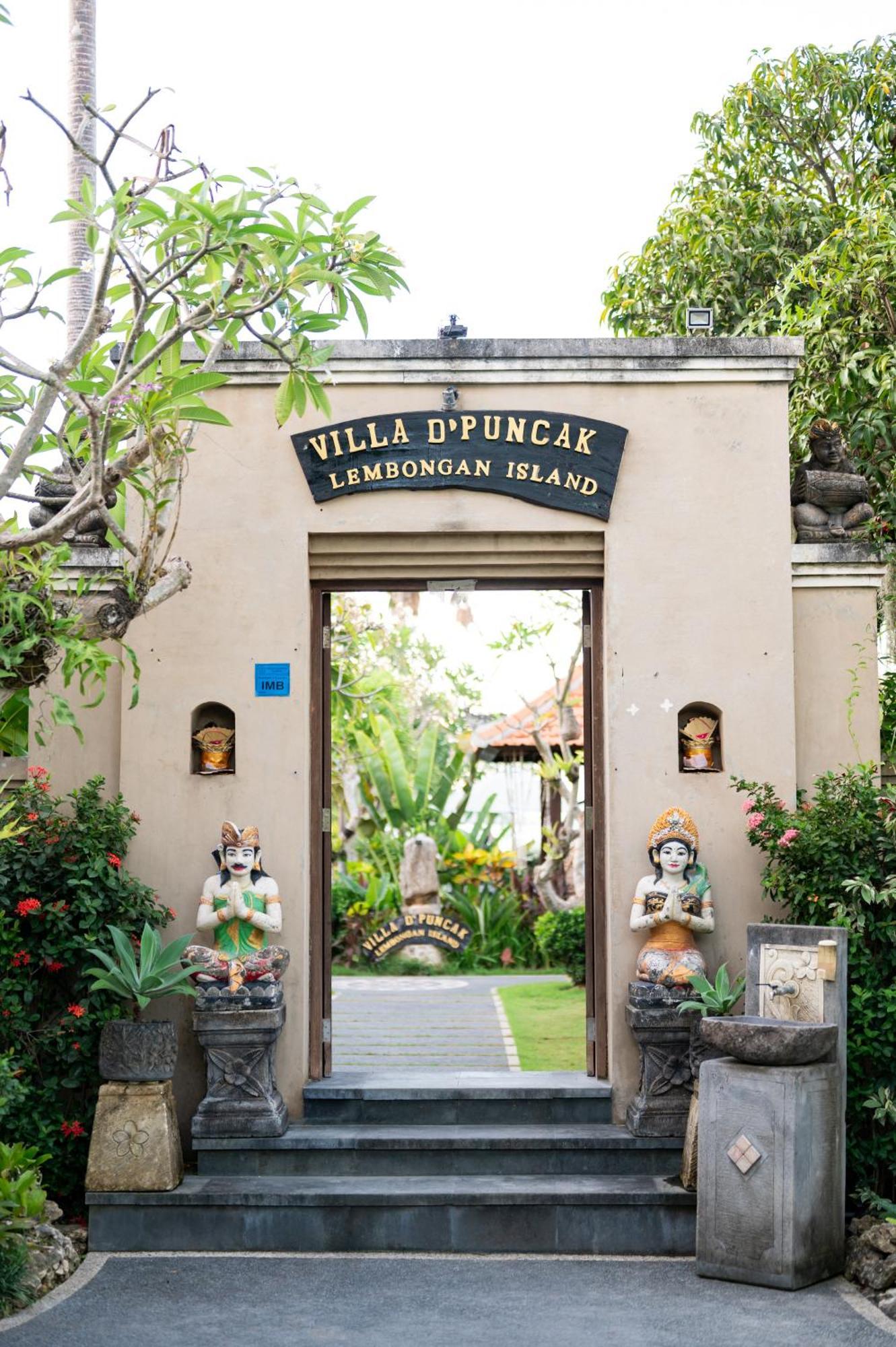 D'Puncak Villas Lembongan Nusa Lembongan Exterior foto